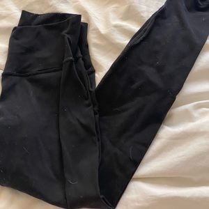 Alo Yoga Black Airbrush Leggings